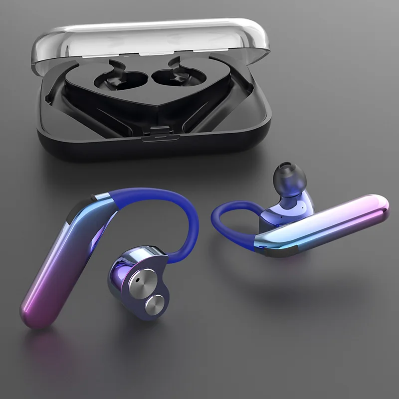 

MOOJECAL For Samsung iPhone TWS Wireless Earphone Handsfree Bluetooth Earphones sport Earhook fone de ouvido earphones for phone