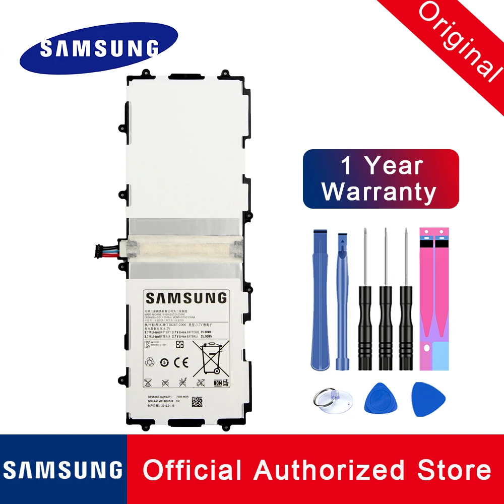 New Tablet Battery SP3676B1A For Samsung Galaxy Note 10.1 GT N8000