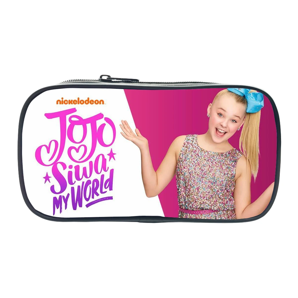 Милый пенал Jojo Siwa для детей мальчиков девочек студентов сумки модные новые