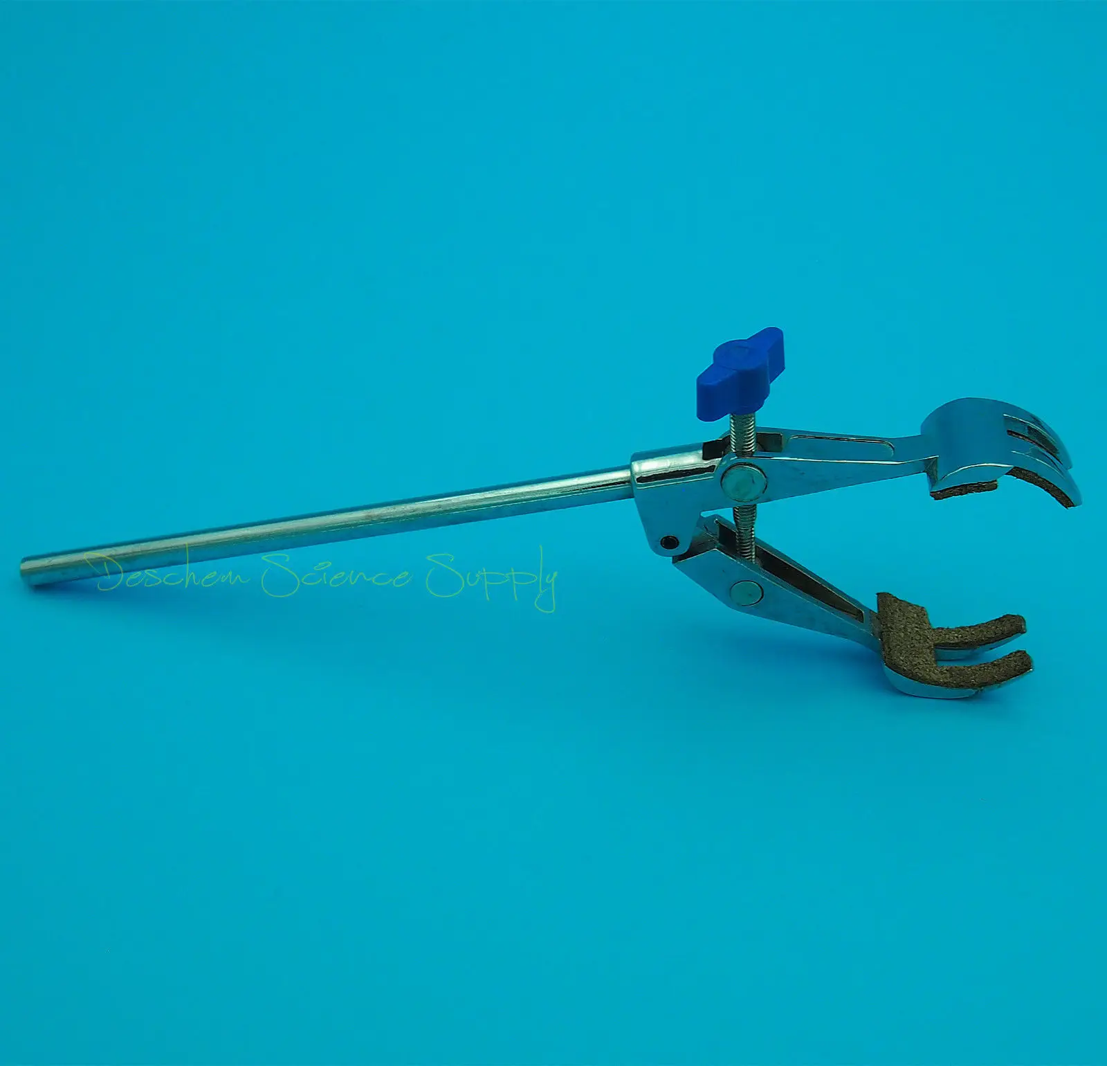 Flask Clamp,Condenser Lab Iron Holder,Total Length 250mmin Flask from