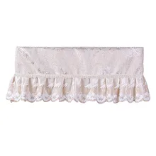 Новая модная кружевная Крышка для кондиционера Пылезащитная крышка подвесная Крышка для кондиционера Уютный домашний декор