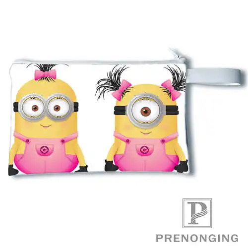 

Custom Minions (2) Printing Coin Purse Change Purse Zipper Zero Wallet Phone Key Bags Fashion Small Female Purse#19-01-22-5-246