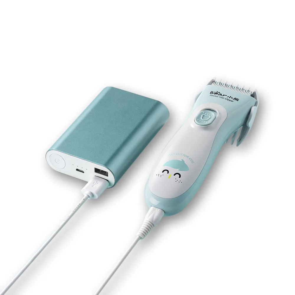 Youpin медведь LFQ-A02E1 USB Детские машинки для стрижки волос ультра-тихий перезаряжаемый водонепроницаемый для бритья Детские машинки для стрижки волос