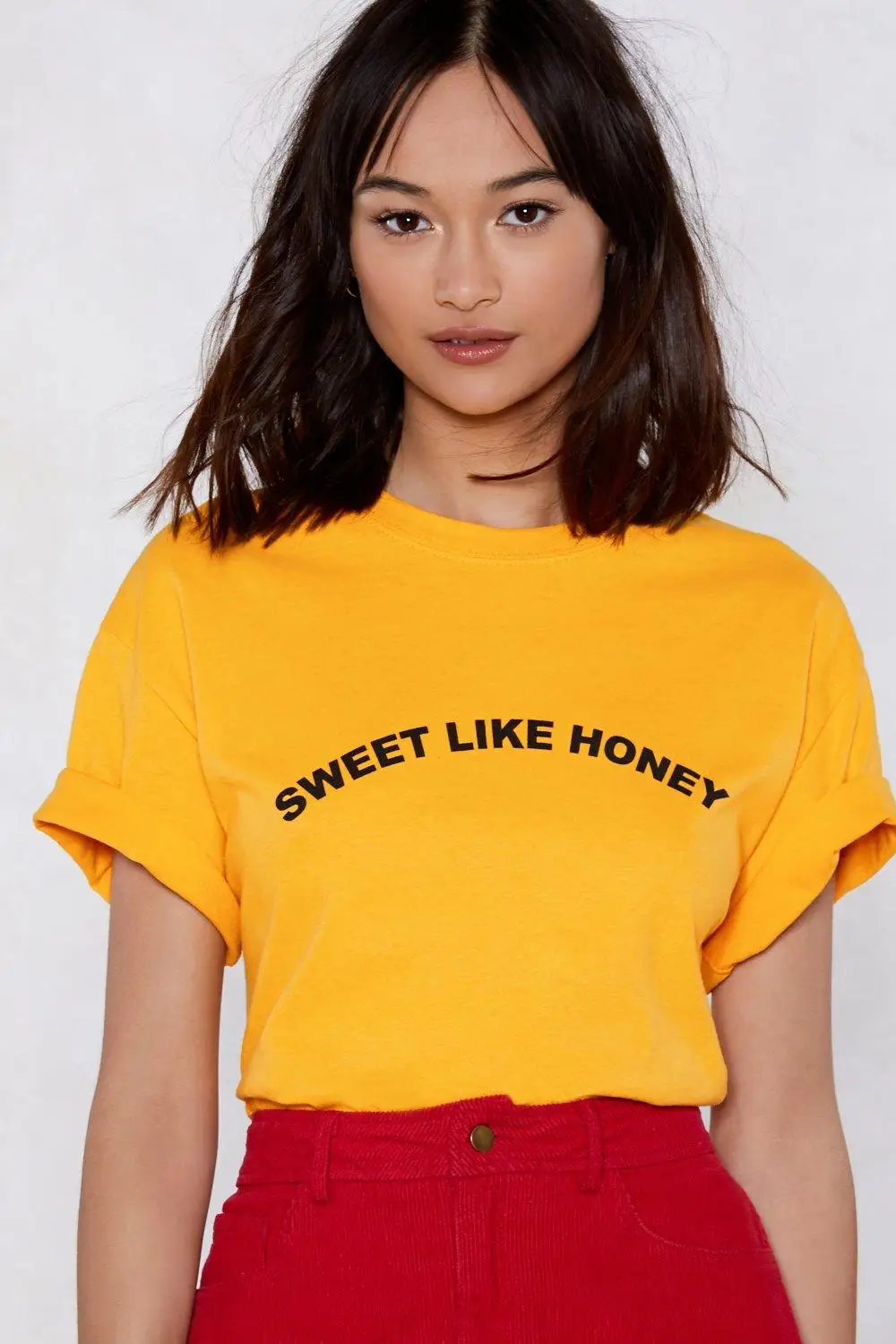 tumblr cotton casual tops quote t shirt 