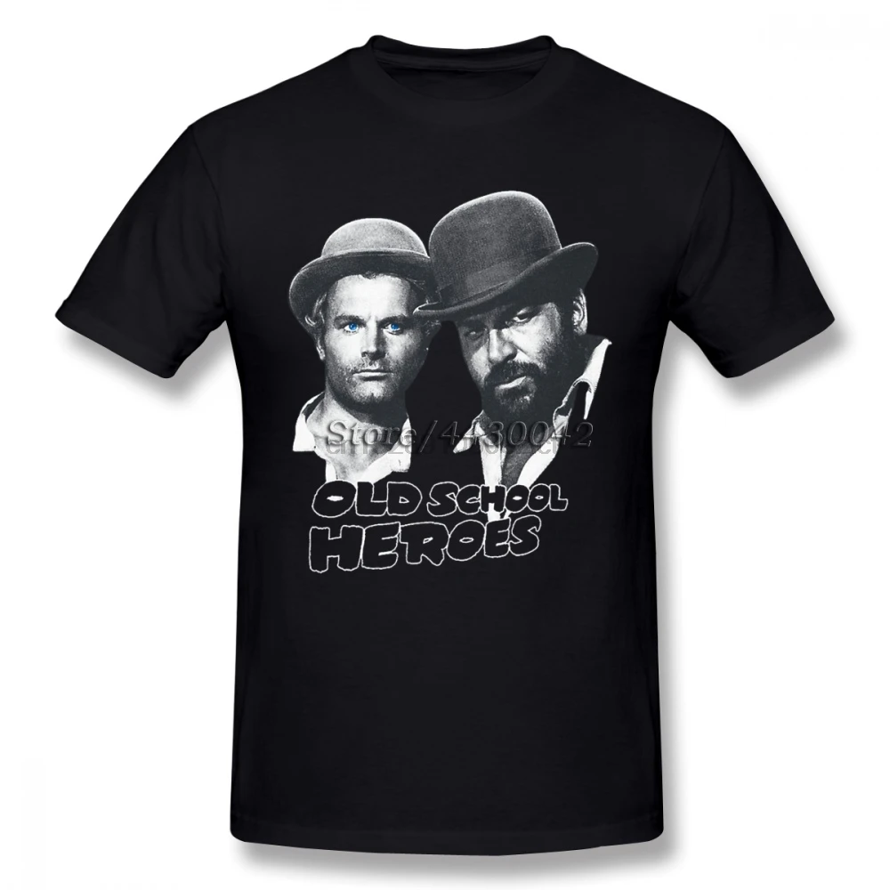 Bud Spencer T-shirt For Men Plus Size Cotton Team Tee Shirt 4XL 5XL 6XL Camiseta |