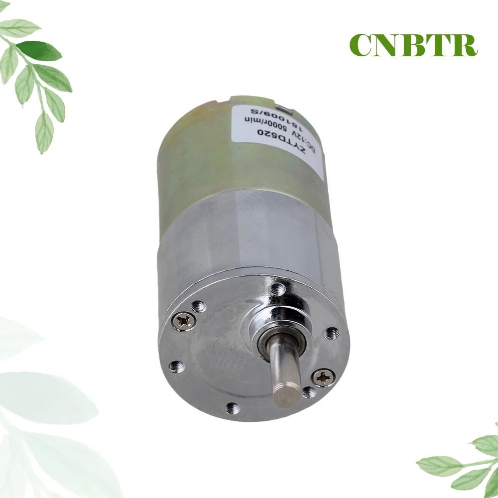 

CNBTR High Torque 12V DC 30 RPM Gear-Box Electric Motor Replacement 5000r/min