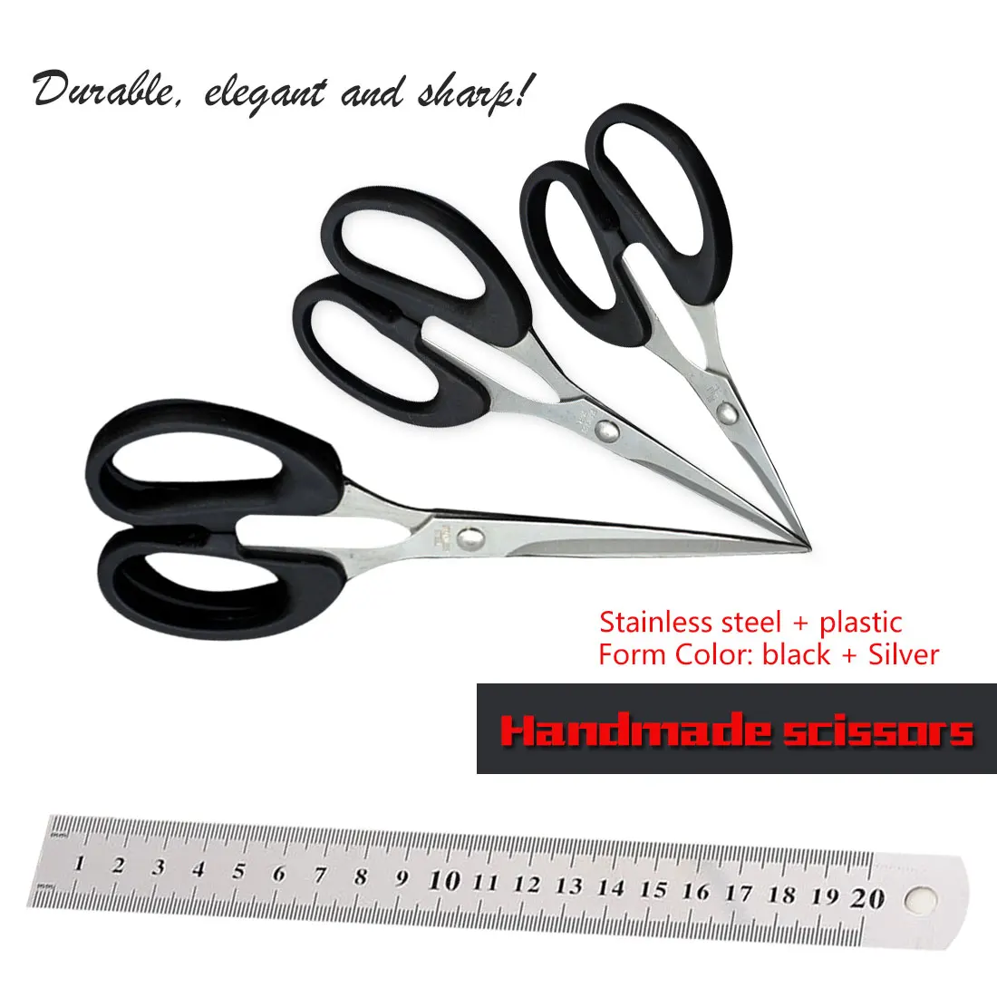 

Portable Home Kitchen Scissors Small Portable Scissors Home Kitchen Tools Black