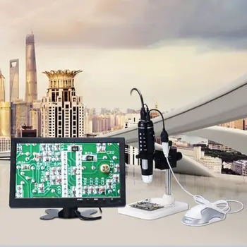 

1000X Digital HDMI Microscope 5MP HD 1080P 8LED Light Camera Magnifier Endoscope