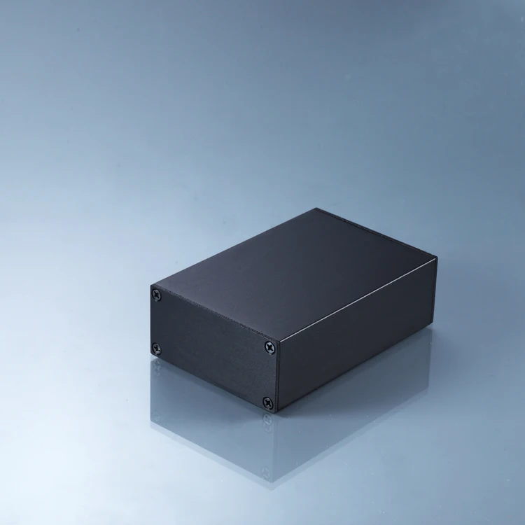

YGK-039 76*36-109.5mm (WxH-L) aluminum extrusion projects black enclosure