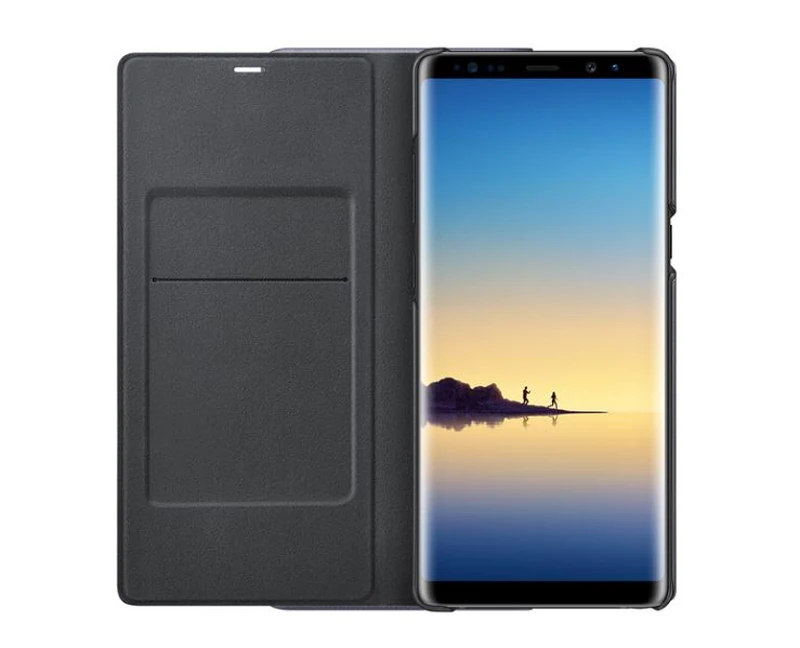 samsung светодиодный чехол Smart Cover чехол для телефона для samsung Galaxy Note8 N9500 N950F Note 8 функция сна карман для карт