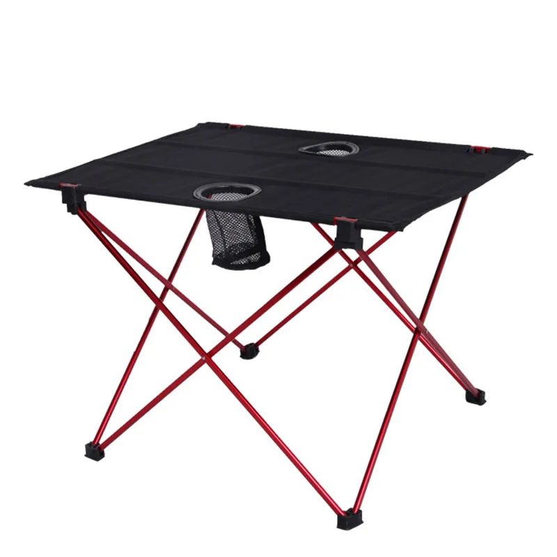 

Ultralight Waterproof Oxford Cloth Desktop Portable Collapsible Outdoor Dining Camping Folding Picnic Aluminum Alloy Desk Table