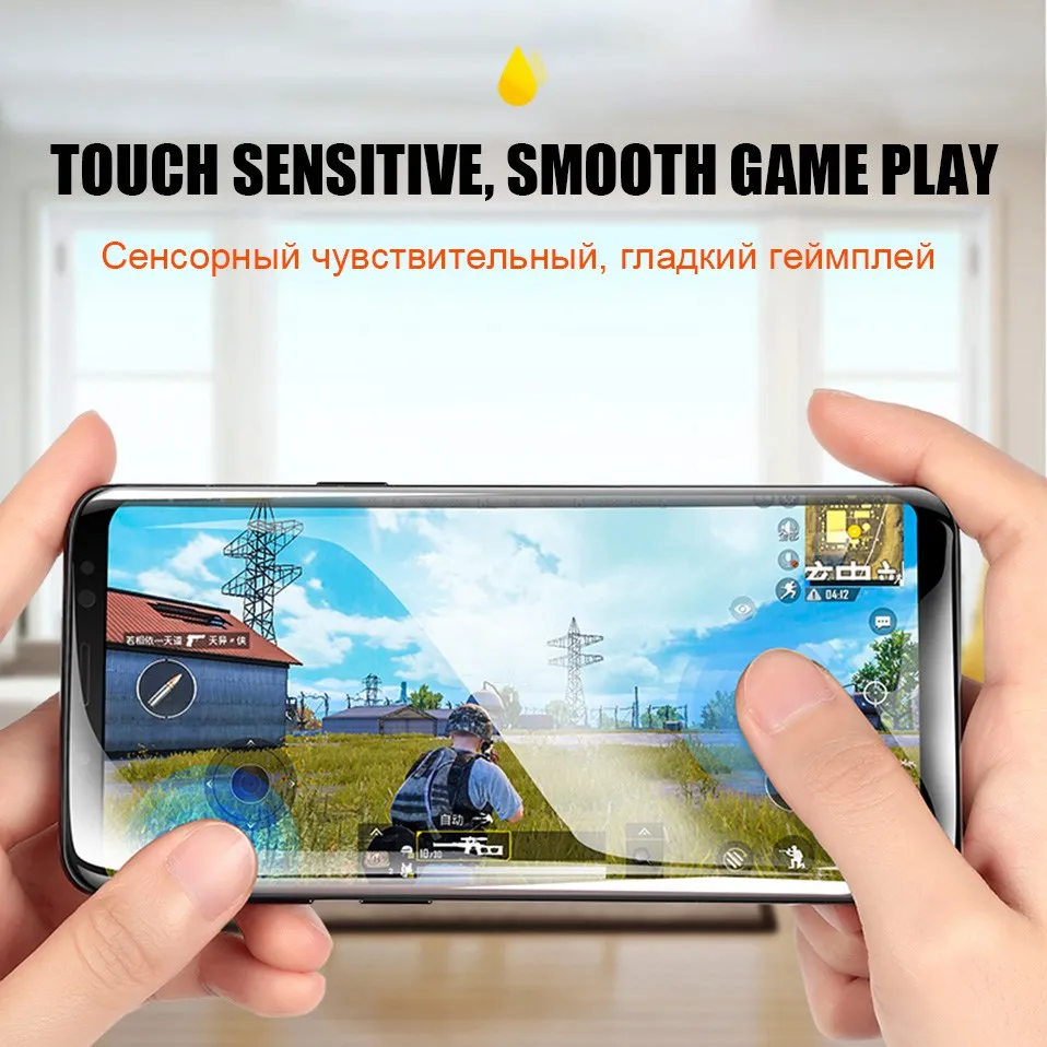 3D Tempered Glass for Samsung Galaxy S10 Lite Plus Screen Protector Curved Edge Glass For Samsung Note 8 9 S8 S9 Plus S6 S7 Edge (10)