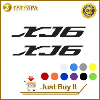 

motorcycle bike Fuel tank Wheels Fairing notebook Luggage helmet MOTO Sticker decals For Yamaha XJ6