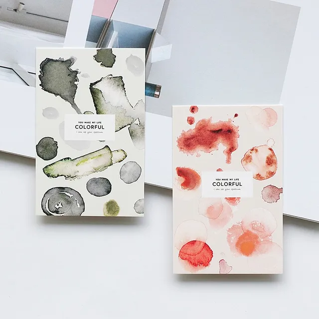 28 pcs/box Spectral painting Creative color Mini Lomo Card Valentine’s Day Greeting Card Postcard Birthday Gift Message Cards
