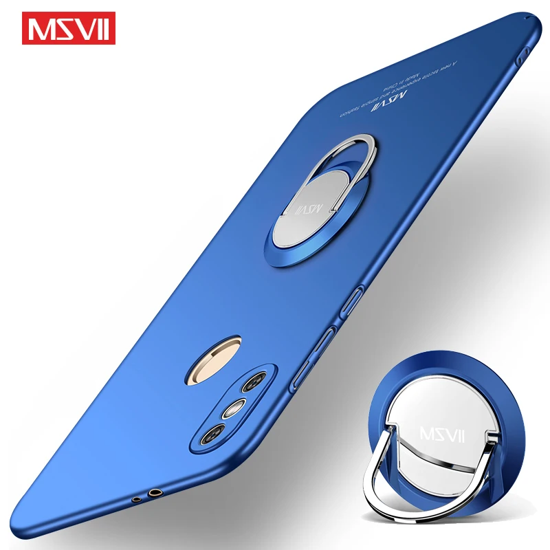 MSVII Чехлы Xiaomi Redmi Note 5 Pro для колец Global Case Note5 автомобильный держатель чехол |