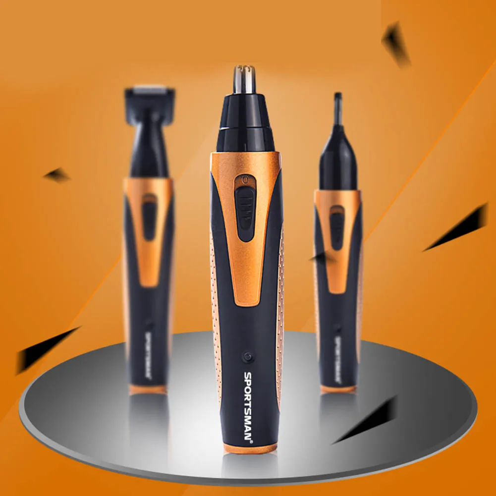 

4 in 1 Rechargeable Nose Hair Trimmer Ear Beard Sideburn Eyebrow Hair Removal Trimmer Stainless Steel Waterproof HB88