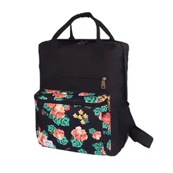 Новинка 2019 года ретро цветочный принт мать средства ухода за кожей для будущих мам сумка рюкзак качество детский рюкзак для пеленок