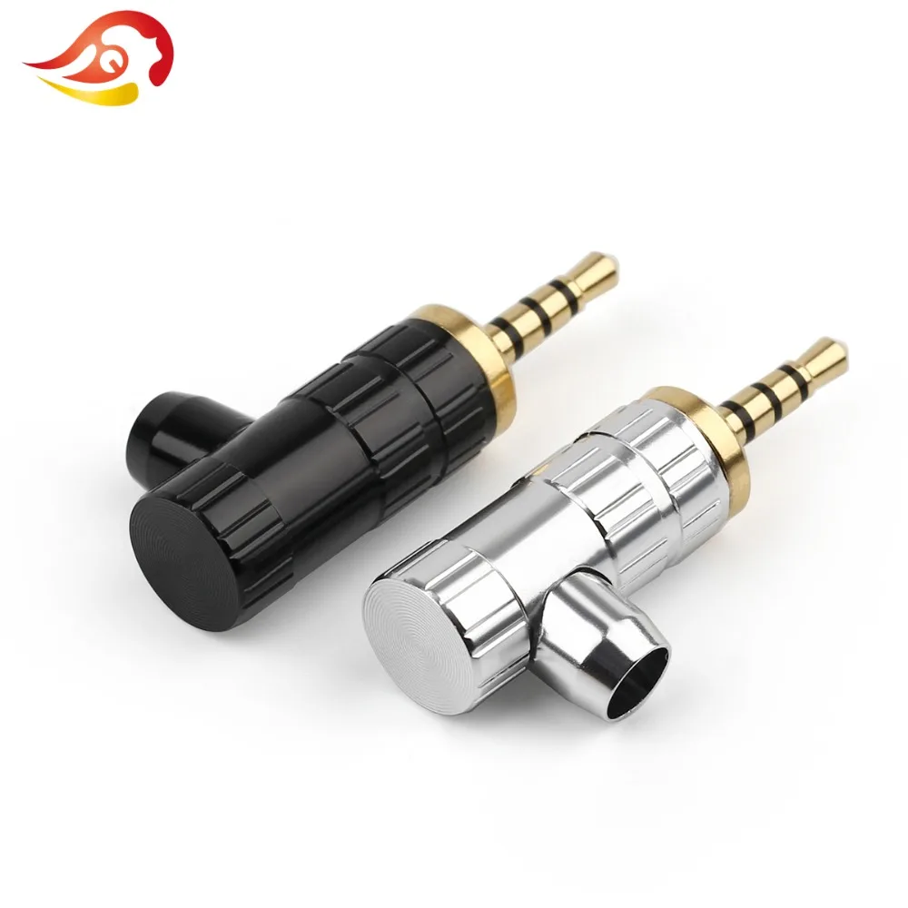 QYFANG 2.5mm Stereo 4 Poles Audio Jack Earphone Male Plug Adapter Pin For NW-WM1Z/A Player HiFi Headphone Solder Wire Connector