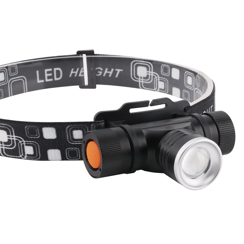 Налобный фонарь BORUiT T6 светодиодный 18650 лм 3 режима|led headlamp|head torchzoom headlight |