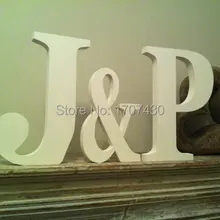 Персонализированные деревянные буквы- ручная роспись любой цвет, чтобы соответствовать вашей большой день