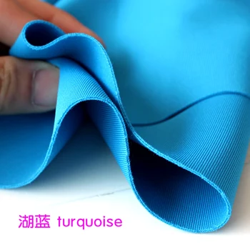 

Thick Stretch Spandex Fabric Turquoise Knitted Fabric Stretchy Jersey Fabric skirt Sold By The Yard Free shipping