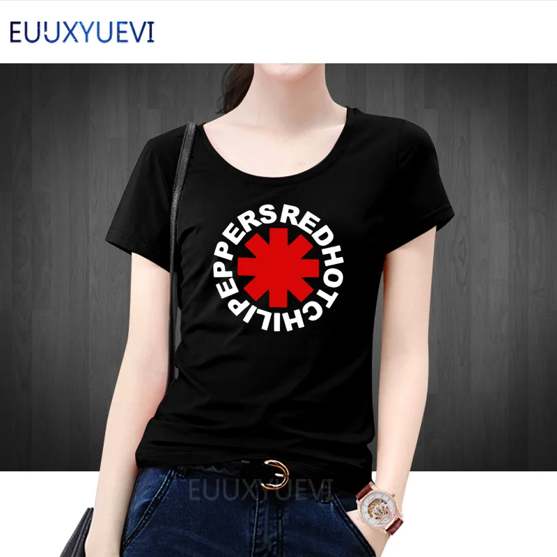 

Red Hot Chili Peppers 2018 New Fashion women T-shirts Short Sleeve Tshirt Cotton t shirts clothes