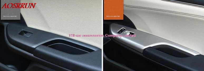 Внутри автомобиля-Стайлинг выход встряхнуть handshandle крышка специальный интерьер полный спектр интерьера подходит для Honda Civic 10Gen