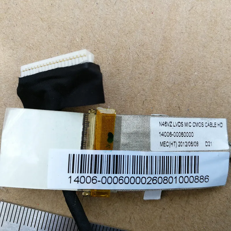 Новый ЖК кабель для ноутбука Asus N46vz N46v N46j N46jv N46 светодиодный 14006 00060000|lcd cable|cable for