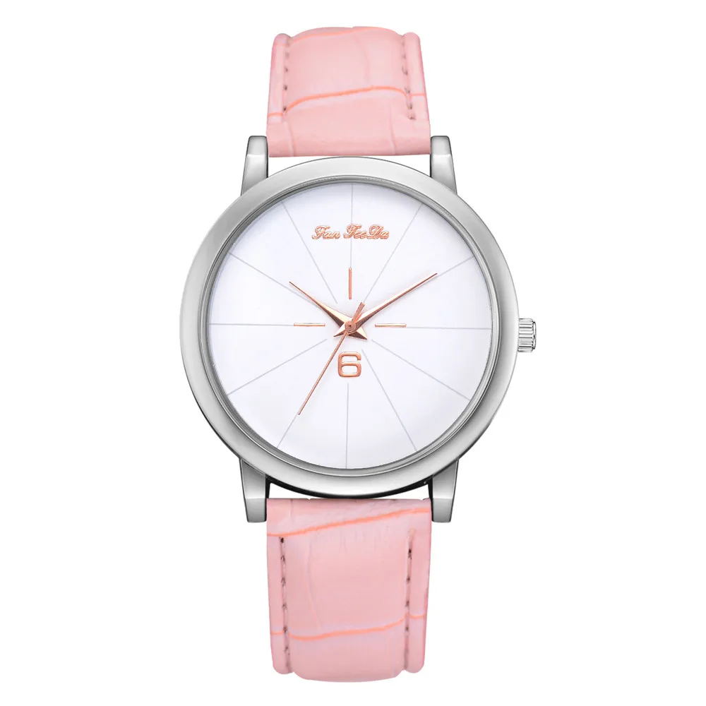 2019 новые Reloj de dama модные женские часы с простым принтом повседневные Кварцевые