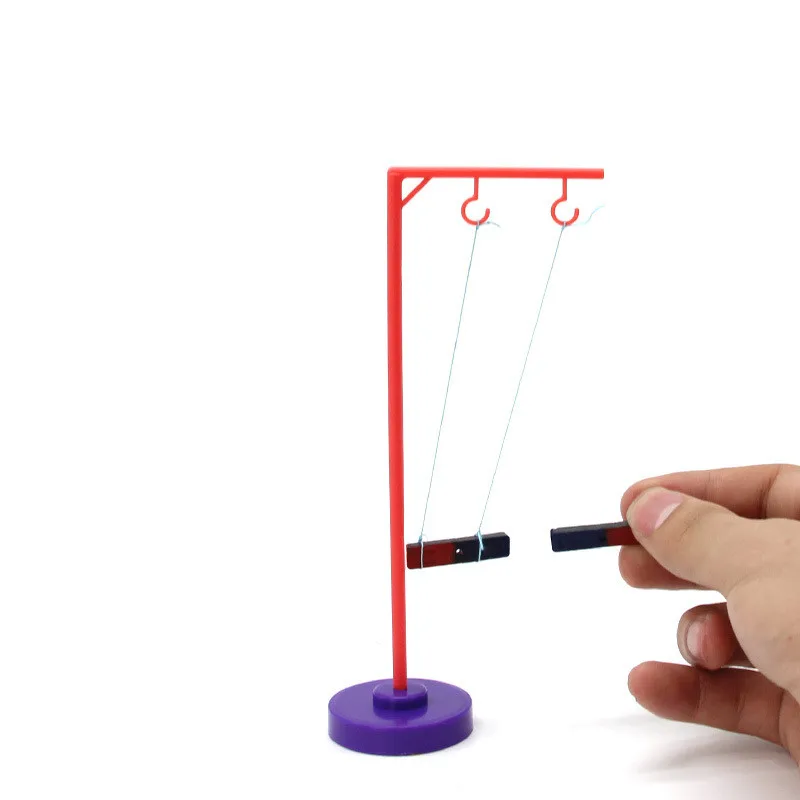 

DIY educational toys magnetic floating compass magnet Handmade magical science toy for kids Child funny learn in playing