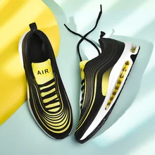 Брендовые дизайнерские спортивные кроссовки с воздушной подушкой, легкие дышащие кроссовки, весенние модные женские и мужские кроссовки для бега