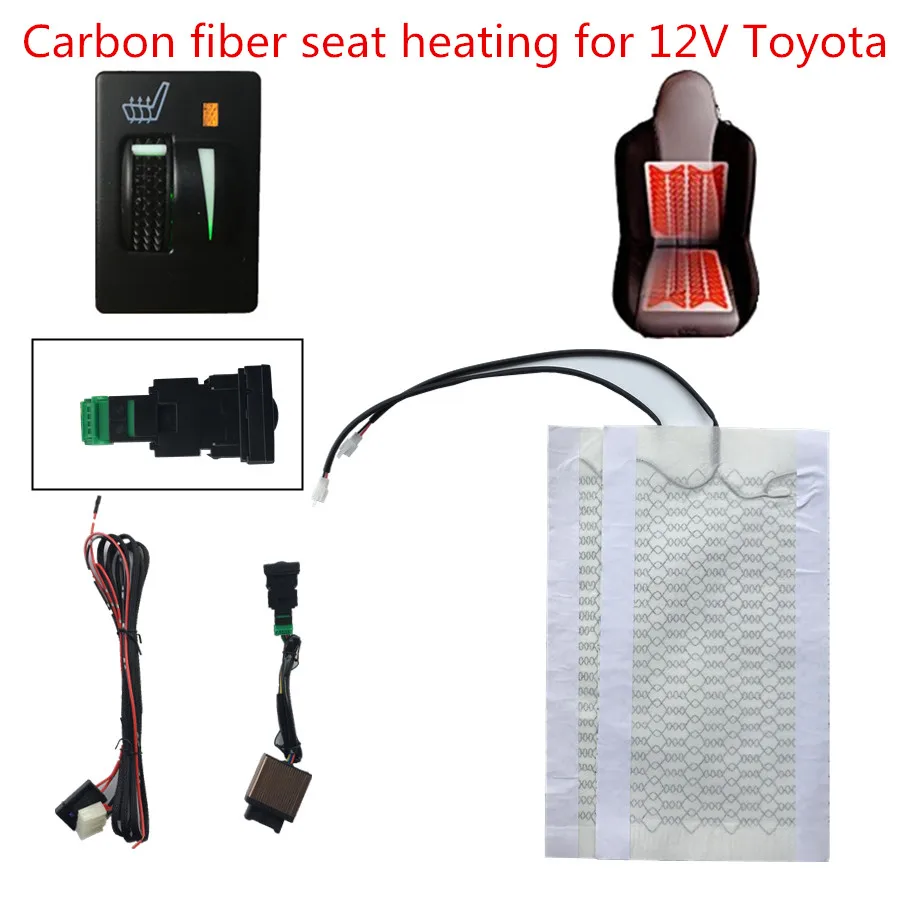 Обновленное сиденье с подогревом для Toyota Prado Corolla RAV4 Reiz Yaris Camry Crown EZ Vios Venza Alphard Scion|car