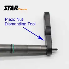 Звезда 8 и 6 угол CR инжектор разбирать удаление стальной насадка гайка инструмент для Bosch Pizeo Насадка крышка инструмент для удаления