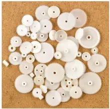 57 styles Plastic Gears All Module 0.5 Robot Parts for DIY Arduino