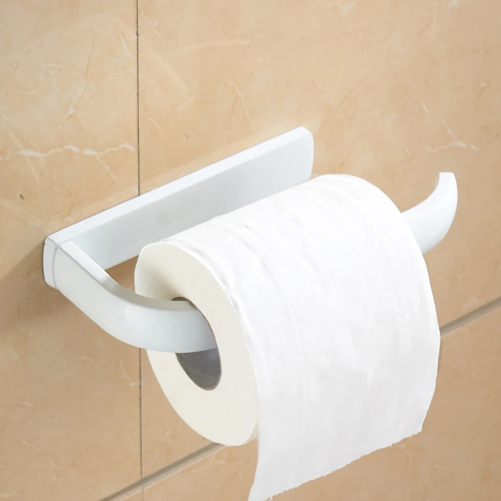 Лейден латунное кольцо для полотенца и держатель для туалетной бумаги набор из 2 пачек, белый набор аксессуаров для ванной комнаты