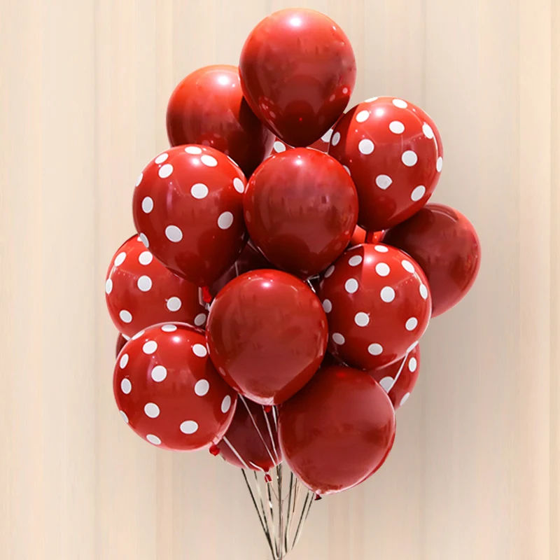 10 рубиновые красные воздушные шары Свадебный декор новые металлические латексные шары хромированные металлические шары украшения для дня рождения