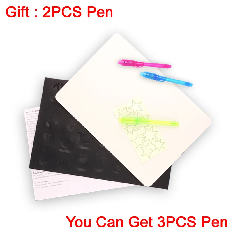 A4 Drawing Board Set Early Educational Magic Draw With Light In Dark Children Funny Toys Writing Board For Kids Russian Language A4 Drawing Board Set Early Educational Magic Draw With Light In Dark Children Funny Toys Writing Board For Kids Russian Language