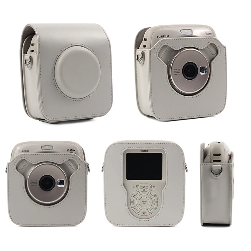 Чехол для камеры FUJIFILM Instax SQUARE SQ20 SQ10 из искусственной кожи в винтажном стиле с