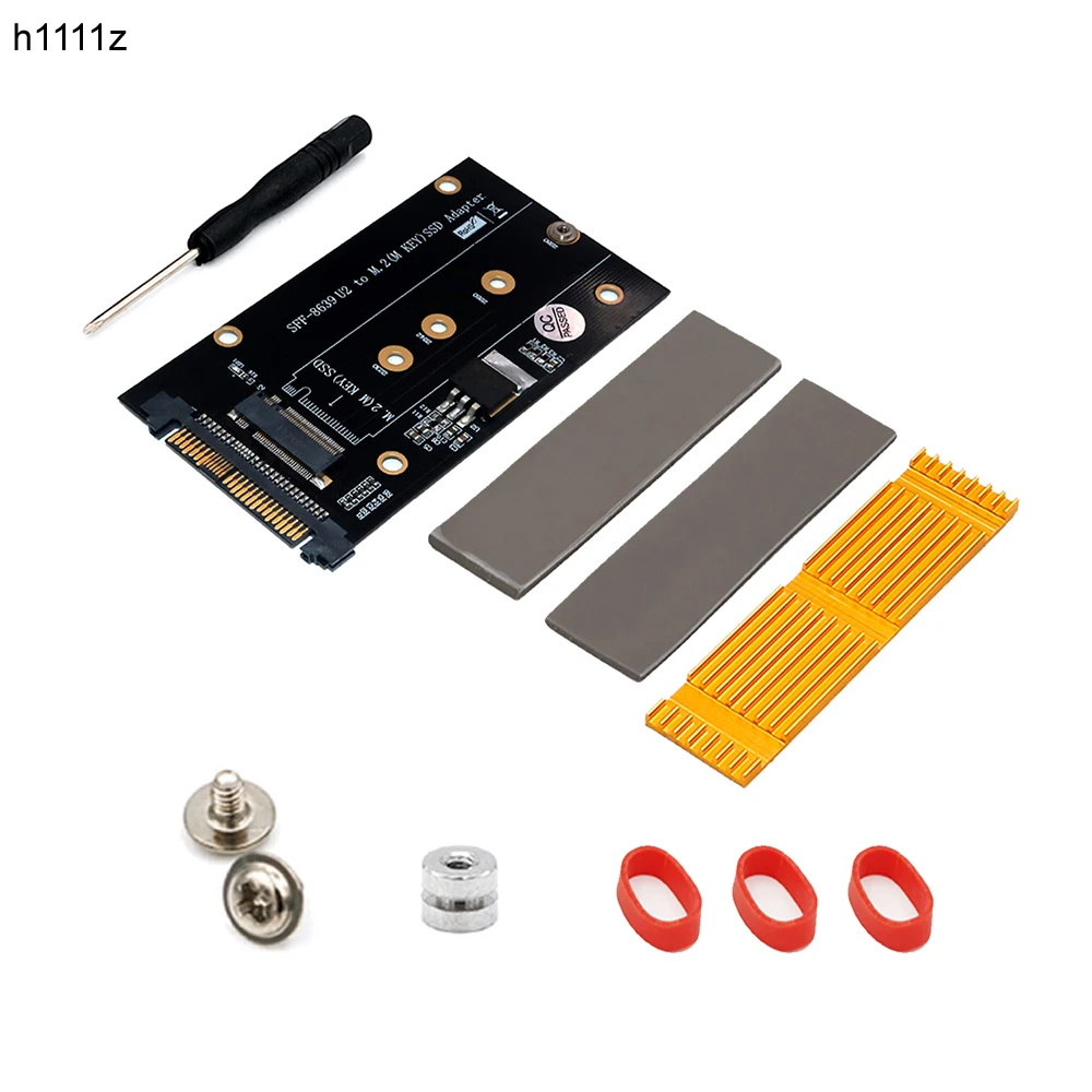 Адаптер M.2 SSD в U.2 адаптер NVMe PCI e для телефона PCIe M2 конвертер с охлаждение