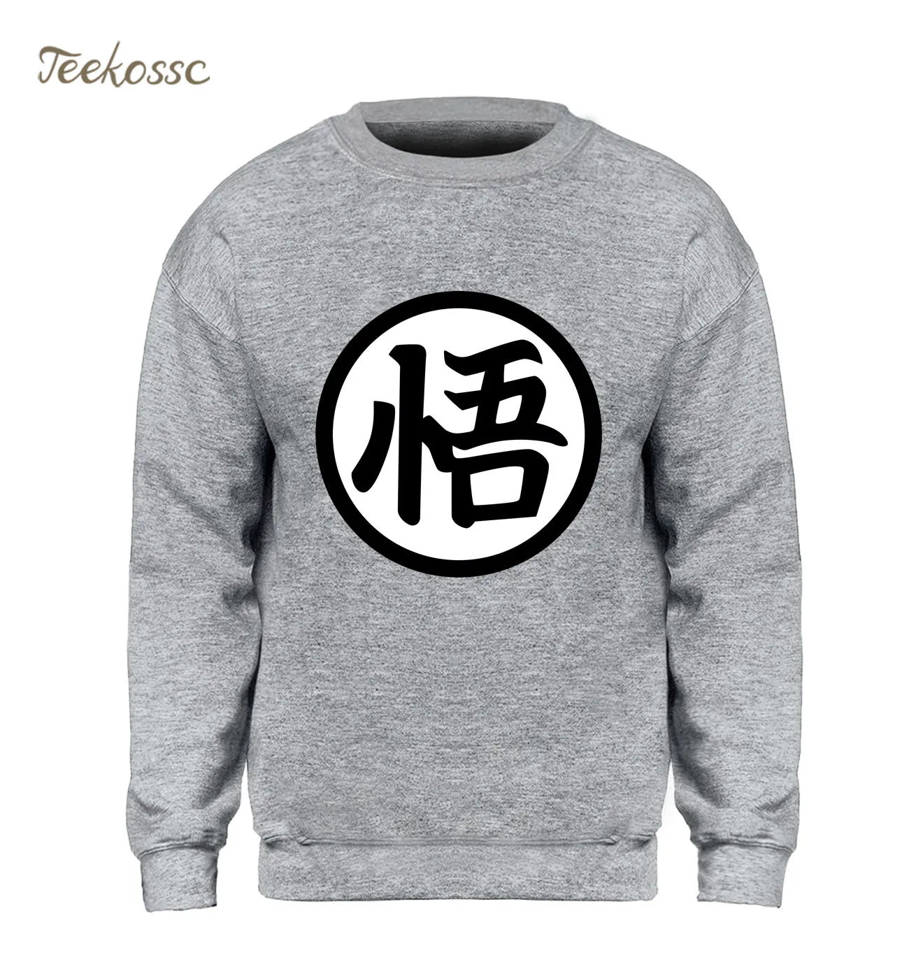 Dragon Ball Sweatshirt Men Harajaku Hoodie Japan Anime Crewneck Sweatshirts 2018 Winter Autumn Fleece Super Saiyan Streetwear