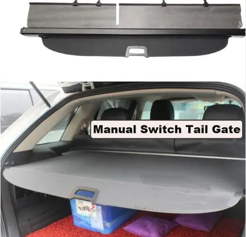 

High Qualit Car Rear Trunk Cargo Cover Security Shield Screen shade Fit For Ford Edge 2009-2014 (Black,Beige) BY EMS
