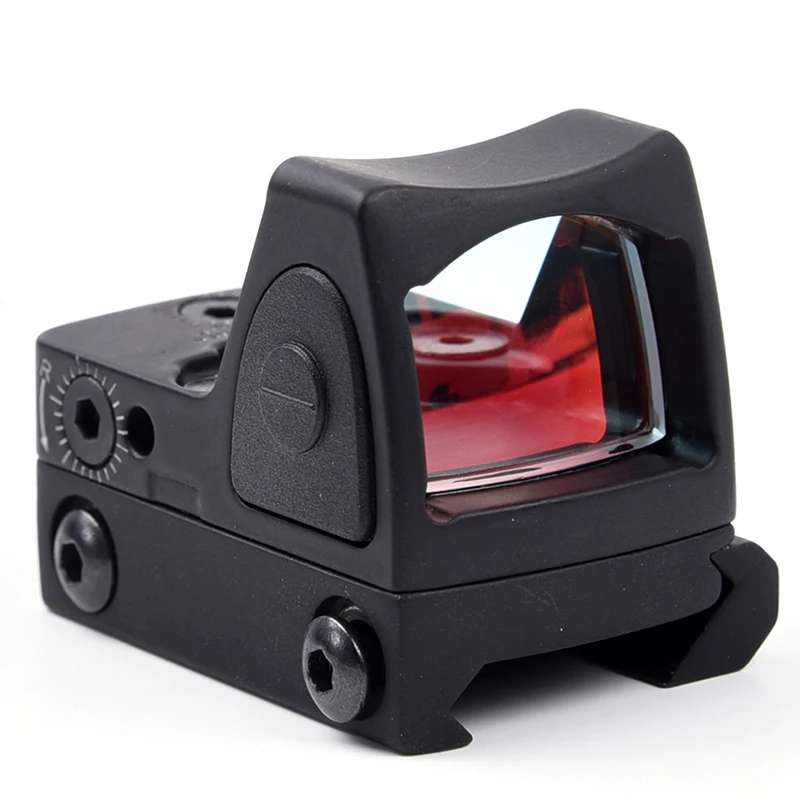 

Brand tri Hunting Military Gear Reflex Tactical Adjustable Mini Red Dot Sight Scope for Airsoft Rifle Shooting Equipment