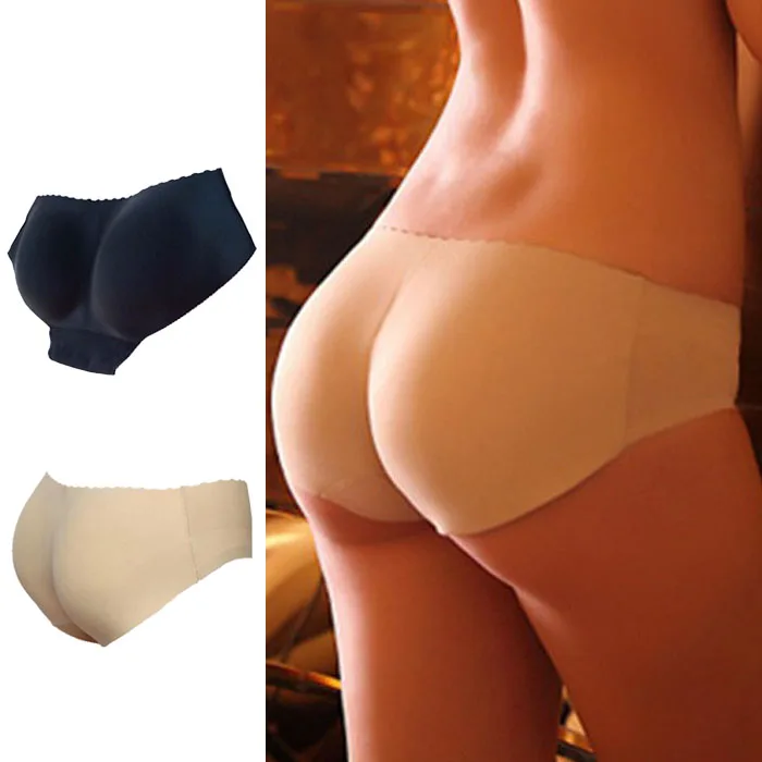 

Sexy Padded Panties Seamless Bottom Panties Buttocks Push Up Lingerie Women's Underwear Good Quality Butt Lift Briefs #L5