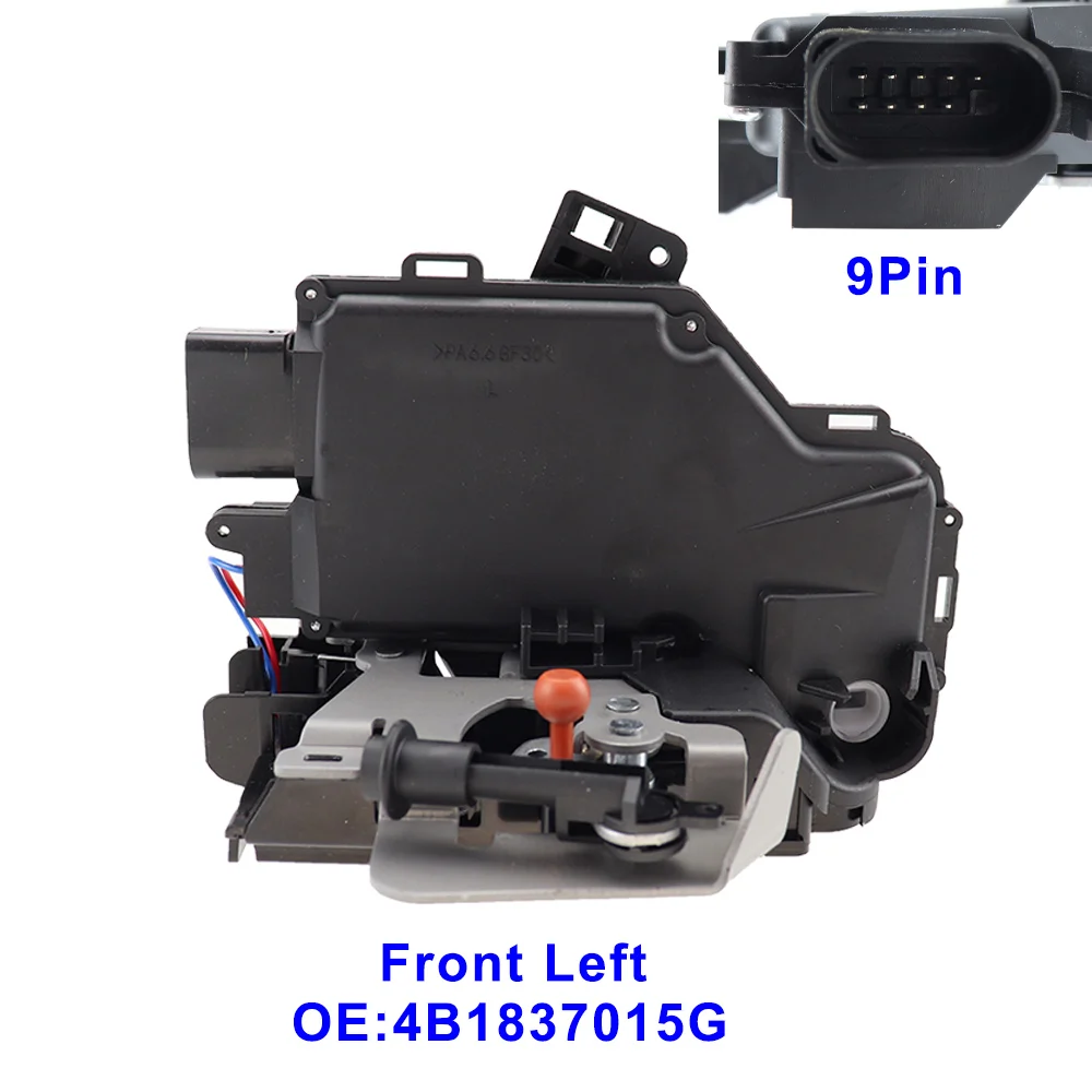 Дверной замок, защелка привода для Audi A6 4B C5 1998-2005, Передняя Задняя Левая Правая сторона 4B1837016G 4B0839015G 4B1837015G 4B0839016G - Цвет: Front Left