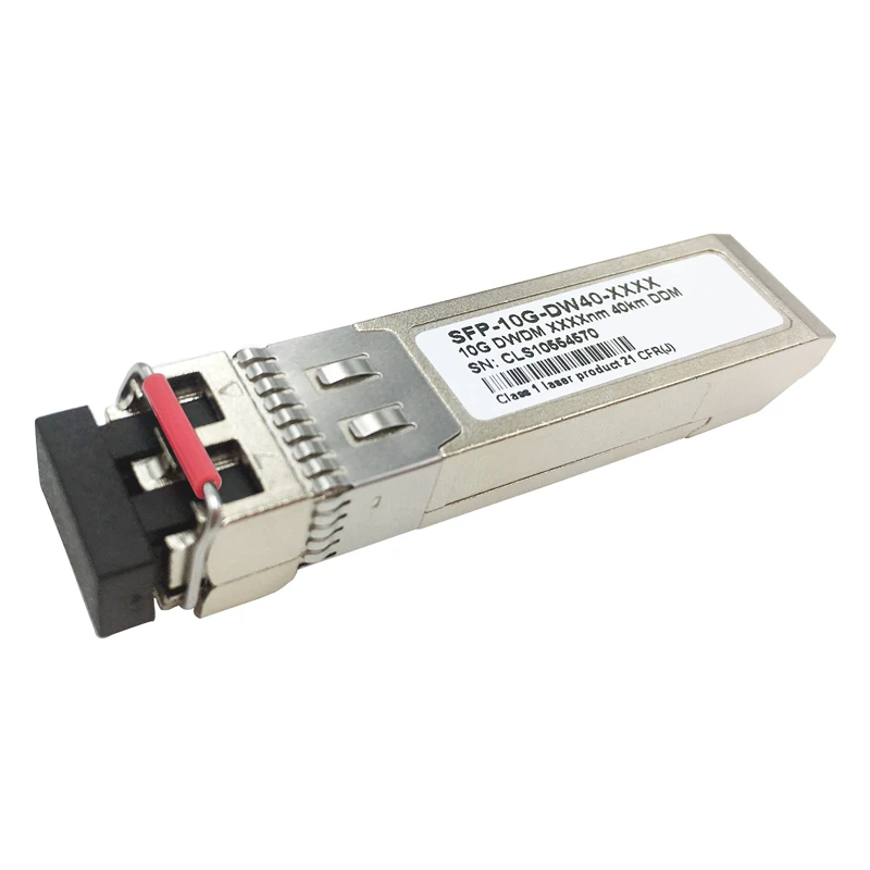 10G DWDM SFP + 40km C Band CH17 to CH61 модуль 80km|Оптоволоконное оборудование| |