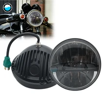 " дюймовый круглый светодиодный налобный фонарь с Hi/Lo лучевой головкой для Yamaha Road Star 1700 Полночь фары для мотоциклов