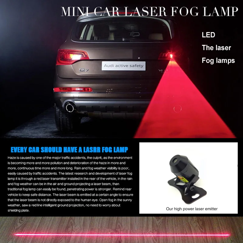 

High brightness high quality led The laser Fog lamps Safe driving lamp