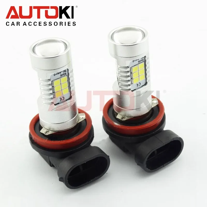 Free-Shipping-2-PCS-H11-H8-LED-High-Power-21SMD-LED-Bulb-Daytime-Running-Light-Fog (4)