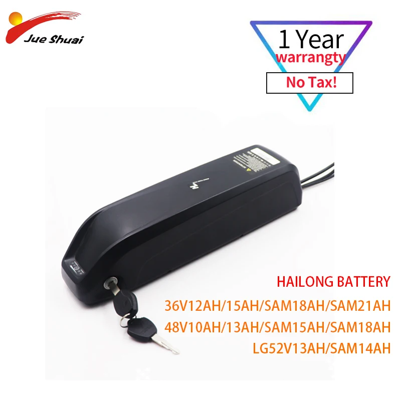 Cheap Chance for  Electric Bike Battery Pack 48V 15Ah 18Ah 36V 15Ah Samsung52V14AH 18650 Cells Front Rear Hub / Mid D