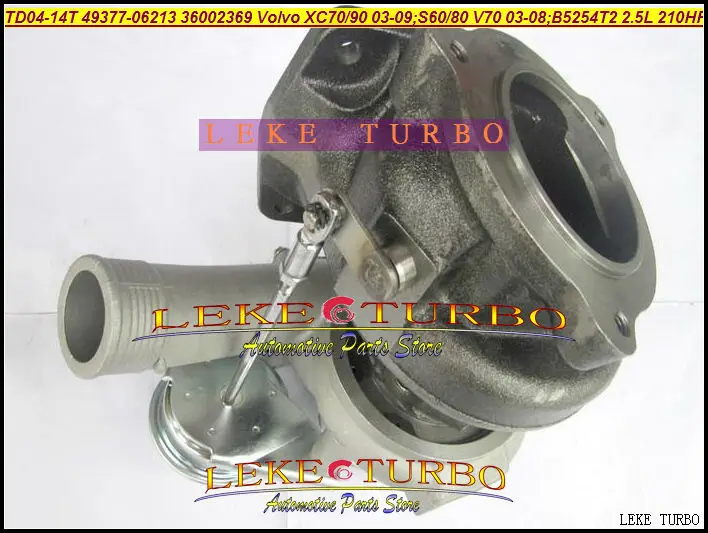 TD04-14T 49377-06213 36002369 Turbo Turbocharger For Volvo XC70 XC90 2003-2009 S60 S80 V70 2003-2008 B5254T2 2.5L 210HP (6)